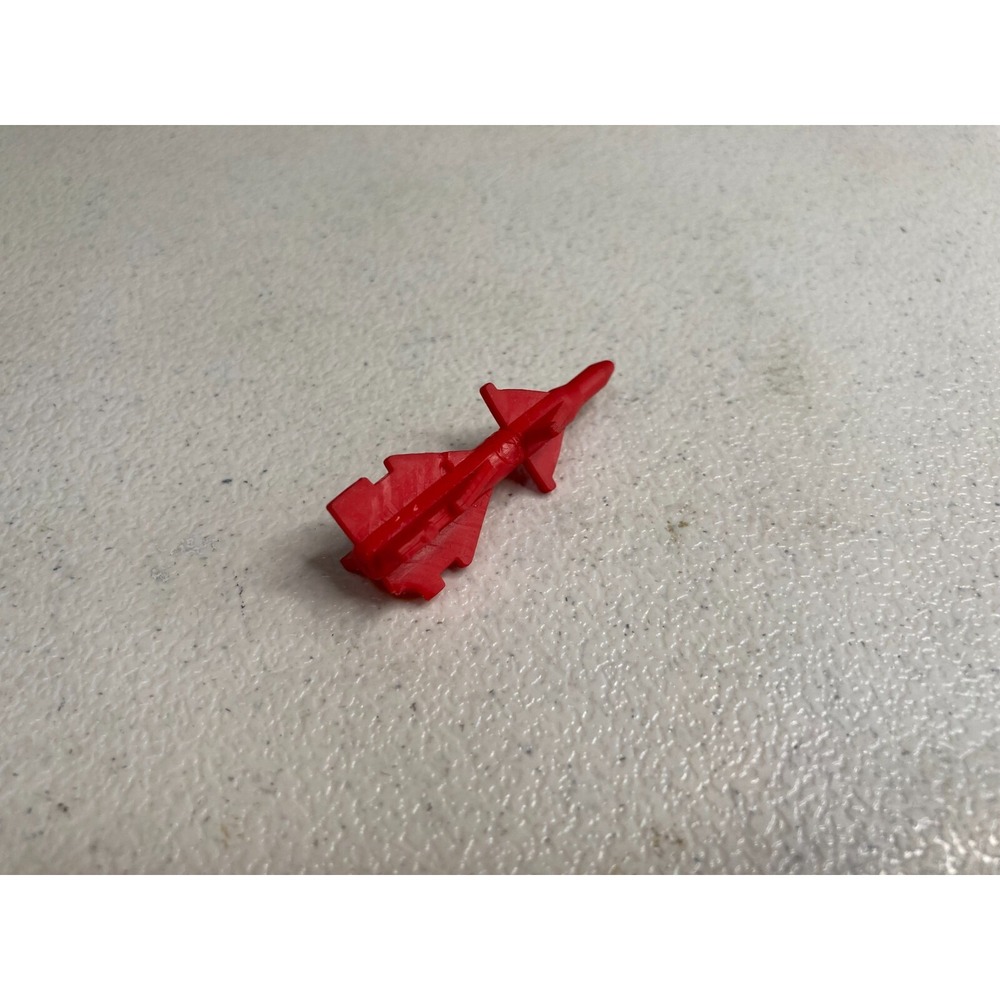 Vintage 1984 GI JOE ARAH COBRA SCRAP IRON RED MISSILE ORIGINAL PART ACCESSORY